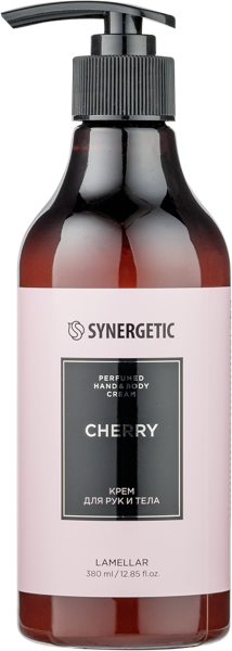Изображение Крем питание для рук и тела Синергетик БИО вишня Синергетик п/у, 380 мл