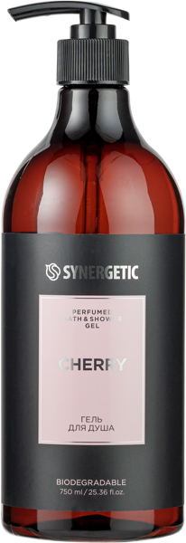Изображение Гель для душа Синергетик БИО вишня Синергетик п/у, 750 мл