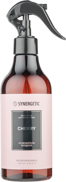 Изображение Освежитель воздуха Синергетик БИО вишня Синергетик п/у, 380 мл