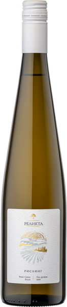 Изображение Вино белое сухое стиль №2 Рислинг ЗГУ Реликта КФХ Цветков с/б, 0,75 л