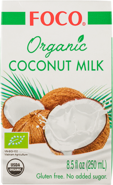 Изображение Молоко кокосовое Фоко органик Фоко т/п, 250 мл