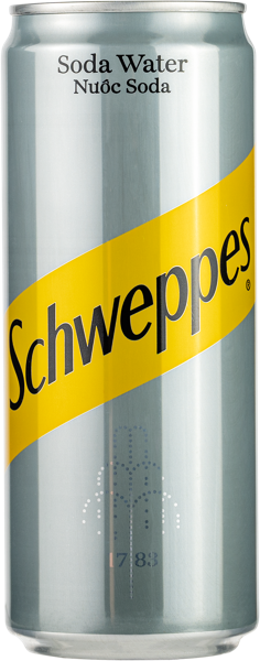 Изображение Напиток газ Швепс содовая Кока Кола Вьетнам ж/б, 0,32 л