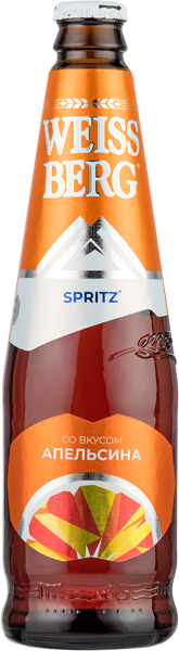 Изображение Пивной напиток светлый Лагер 4,0% н/ф Бочкари вайс берг Спритц Бочкаревский ПЗ с/б, 0,44 л