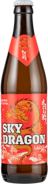 Изображение Пиво светлое Лагер 5,0% Скай Драгон Шандун с/б, 0,45 л