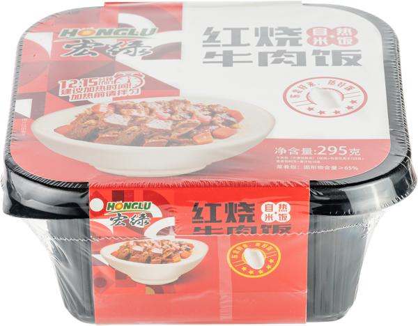 Изображение Рис саморазогревающийся Хонглу говядина в красном соусе Хэйлунцзян Хонглу п/у, 295 г