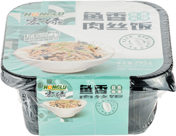 Изображение Рис саморазогревающийся Хонглу свинина чеснок перец Хэйлунцзян Хонглу п/у, 295 г