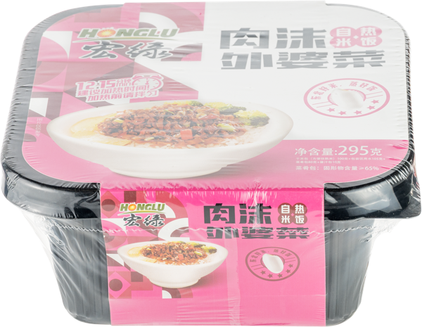 Изображение Рис саморазогревающийся Хонглу фарш овощи Хэйлунцзян Хонглу п/у, 295 г