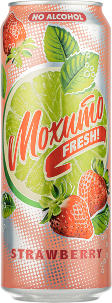 Изображение Напиток газ Мохито Фреш лимон лайм земляника ВПК ж/б, 0,45 л