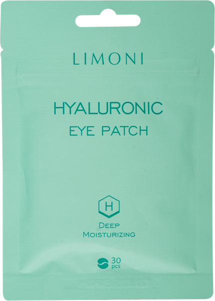 Изображение Патчи для глаз увлажняющие Лимони тканевые гиалурон Адвин Корея м/у, 30 шт