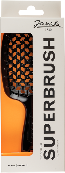 Изображение Расческа для волос пластик Янеке щетка черная Джорджио Янеке п/у, 1 шт