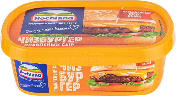 Изображение Сыр плавленный Хохланд чизбургер Хохланд Руссланд п/б, 200 г