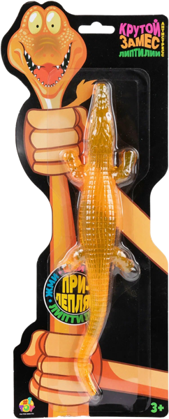 Изображение Игрушка антистресс 1Той крутой замес липтилии крокодил 1Той к/у, 1 шт