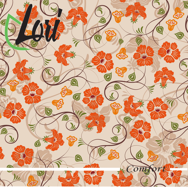 Изображение Салфетки 2х-слойные Лори крафт цветы 33*33см Фабрика Люкс м/у, 16 шт