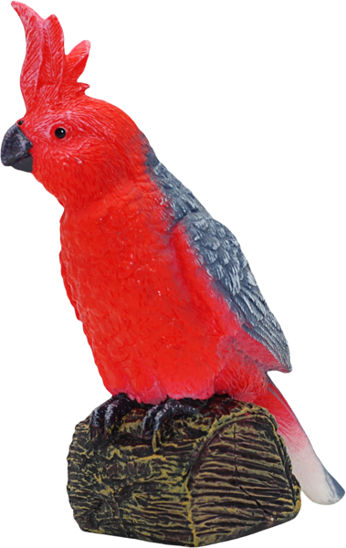 Изображение Фигурка 14,6см Детское время попугай розовый какаду Морефан Текнолоджи , 1 шт