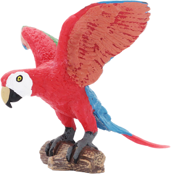 Изображение Фигурка 9,5см Детское время попугай ара Морефан Текнолоджи , 1 шт