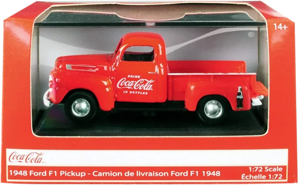Изображение Машина 1:72 Мотор сити форд пикап кока кола М энд Д к/у, 1 шт