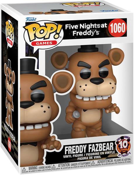 Изображение Фигурка 1060 3+ Фанко поп геймс фредди фазбер Фанко к/у, 1 шт