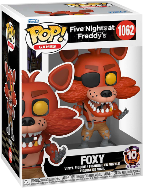 Изображение Фигурка 1062 3+ Фанко поп геймс фокси Фанко к/у, 1 шт