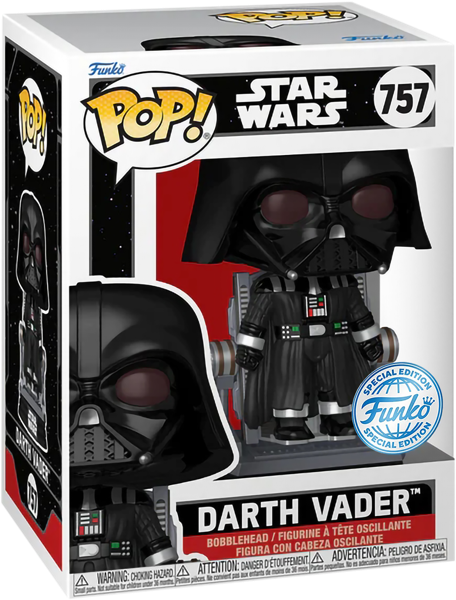 Изображение Фигурка 757 3+ Фанко поп кино дарт вейдер Фанко к/у, 1 шт