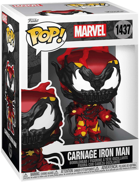 Изображение Фигурка 1437 подвижная 3+ Фанко поп комиксы железный человек Фанко к/у, 1 шт