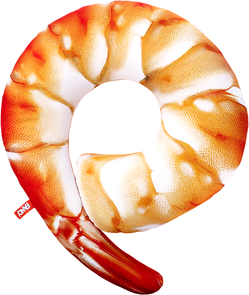 Изображение Подушка дорожная 9см Дрим мейкерс креветка Волшебный остров м/у, 1 шт