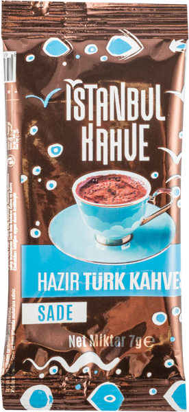 Изображение Кофе молотый с растворимым Стамбул по-турецки 2в1 Истанбул Кахве м/у, 7 г