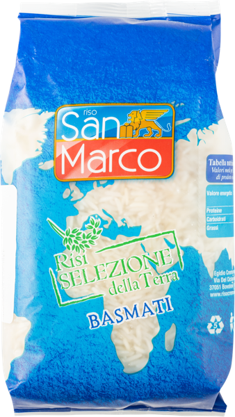 Изображение Рис длиннозерный Сан Марко из Венето басмати Ризериа Кремонези м/у, 500 г