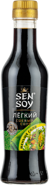 Изображение Соус соевый Сэн Сой легкий Состра с/б, 250 мл