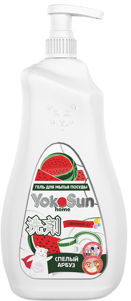 Изображение Средство для мытья посуды Йокосан арбуз Азия Лайф п/у, 500 мл