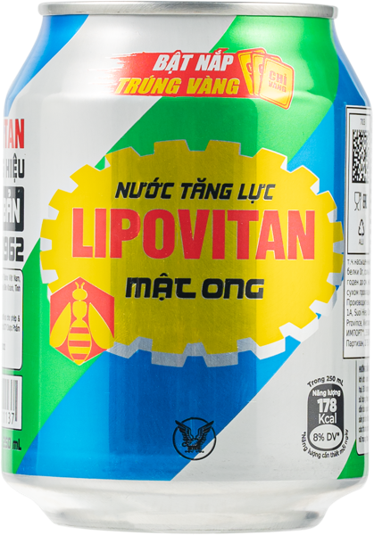 Изображение Напиток Энергетический Липовитан Тайшо Вьетнам ж/б, 0,25 л
