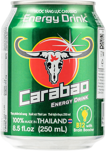 Изображение Напиток Энергетический Карабао Карабао ж/б, 0,25 л