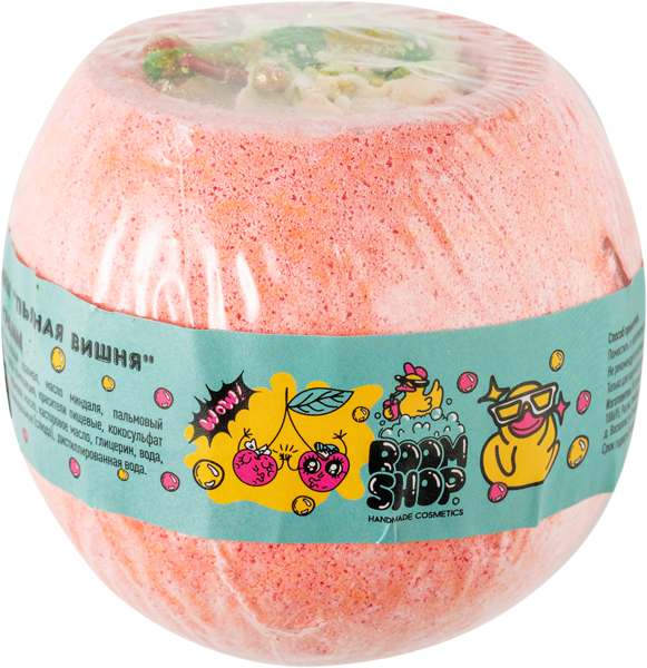Изображение Гейзер для ванны Бум шоп пьяная вишня ИП Егорова А.О м/у, 250 г