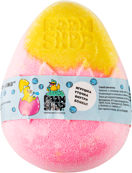 Изображение Гейзер для ванны Бум шоп детская бомба ИП Егорова А.О м/у, 200 г