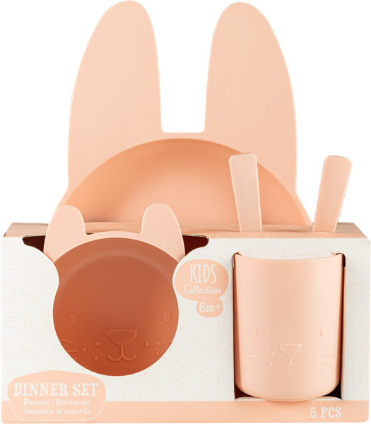 Изображение Набор посуды детской Купман кружка тарелки приборы Купман Интернэшнл к/у, 1 шт