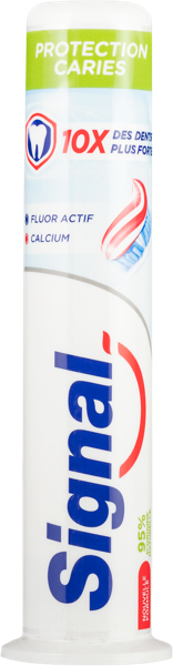 Изображение Зубная паста с дозатором Сигнал фтор и кальций Сигнал п/у, 100 мл