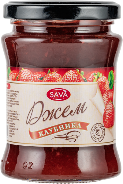 Изображение Джем САВА клубника САВА ТПК с/б, 300 г