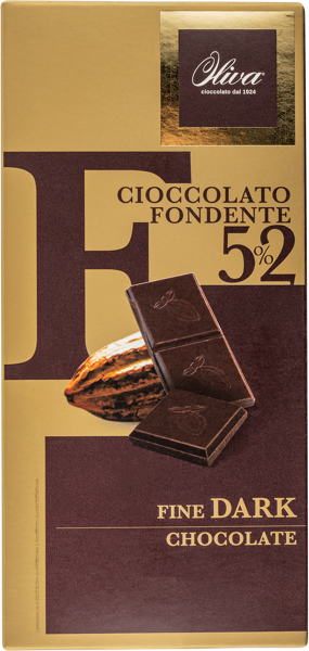 Изображение Шоколад темный 52% Олива Дольчиолива кор, 85 г