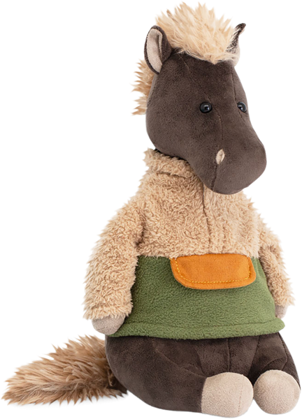 Изображение Мягкая игрушка 30см Символ года конь бадди Оранж Тойс , 1 шт