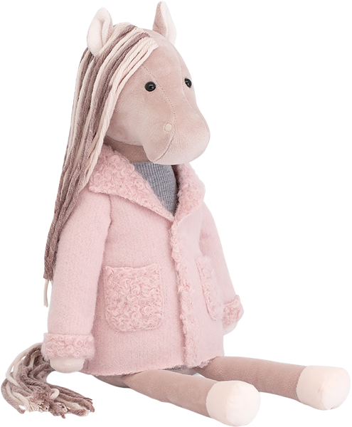 Изображение Мягкая игрушка 30см Символ года лошадка бэтти Оранж Тойс , 1 шт