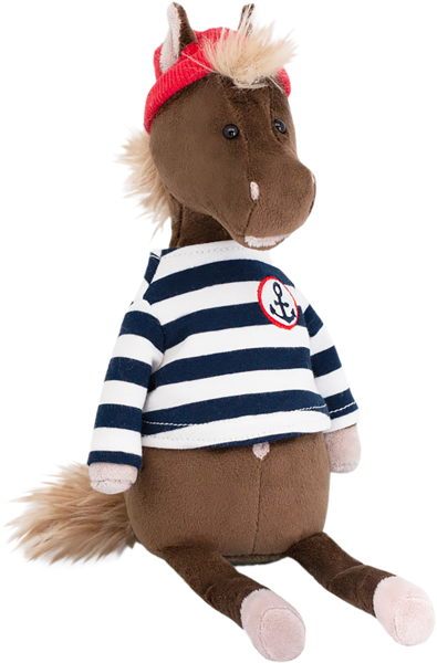 Изображение Мягкая игрушка 20см Символ года конёк якорёк Оранж Тойс , 1 шт