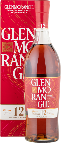 Изображение Виски односолодовый Гленморанджи ласанта шерри хайлэнд 12 Макдональд Мюир п/у, 0,7 л