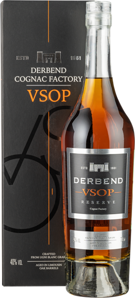 Изображение Коньяк не менее 7 лет 40% Дербент всоп Дербентский КК п/у, 0,7 л