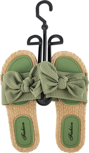 Изображение Шлепанцы размер 40-41 женские Танаис прованс зеленые Югпродторг , 1 пара