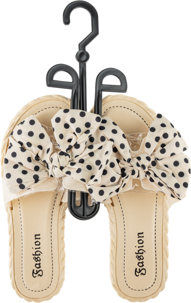 Изображение Шлепанцы размер 38-39 женские Танаис прованс кремовые Югпродторг , 1 пара