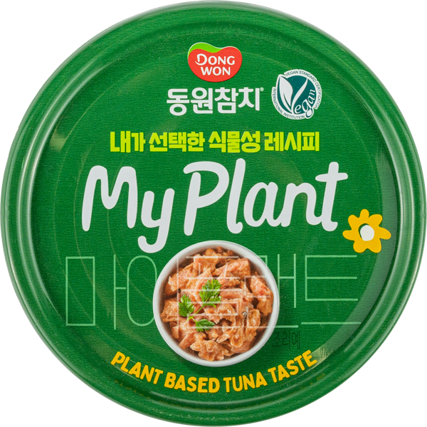 Изображение Тунец растительный Донгвон консервированный Донгвон Эф энд Би ж/б, 100 г