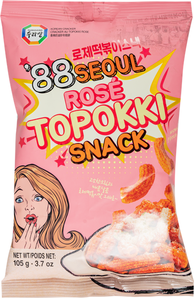 Изображение Снеки пшеничные Сурасанг токпокки остро-сырные Донгхва си энд эф м/у, 105 г
