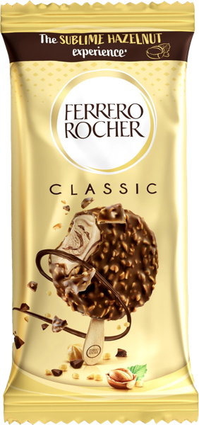 Изображение Мороженое лесного ореха эскимо Ферреро Рошер со вкусом Ферреро м/у, 50 г