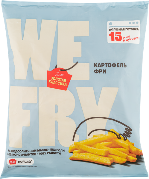 Изображение Батат замороженный Ви Фрай фри Ви Фрай ООО м/у, 500 г