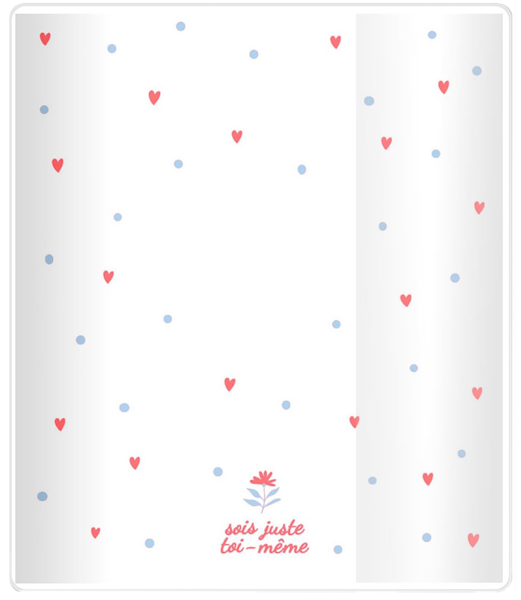 Изображение Обложка 35*21см для тетради Би Смарт кокет сердечки Вэньчжоу Ини Пластик , 1 шт