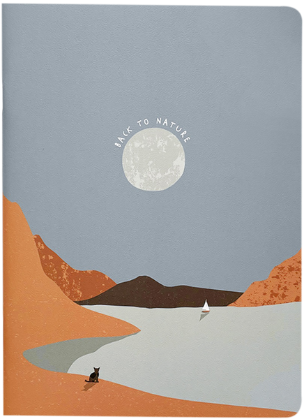 Изображение Тетрадь 40л клетка Би Смарт маунтинс луна Инфолио Групп , 1 шт